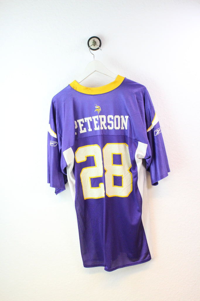 Vintage 90s NFL Reebok Minnesota Vikings Purple Gold White