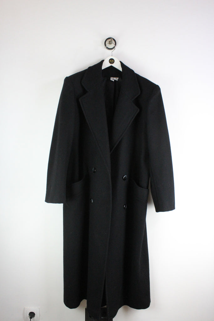 Vintage Black Wool Coat (M) - Vintage & Rags