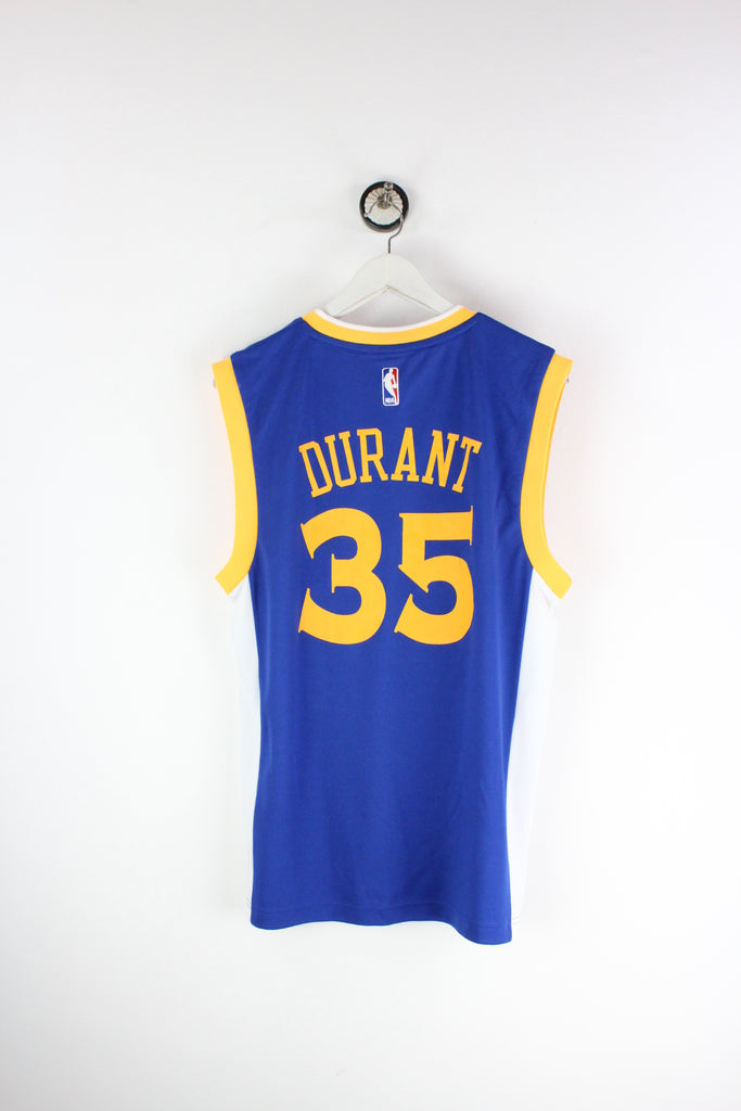 Used Thrift Golden State Warriors Durant 35 Jersey, Blue, Small